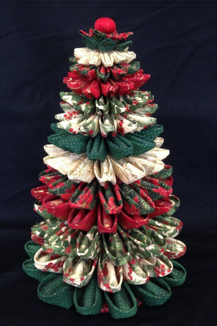 Fabric Christmas Tree