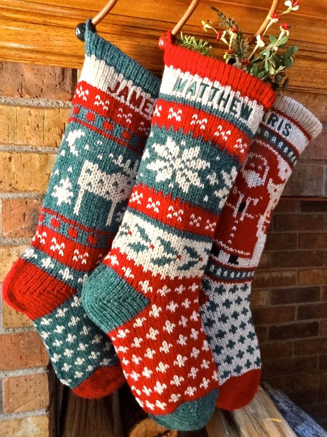 Knitted Know-how Christmas stocking