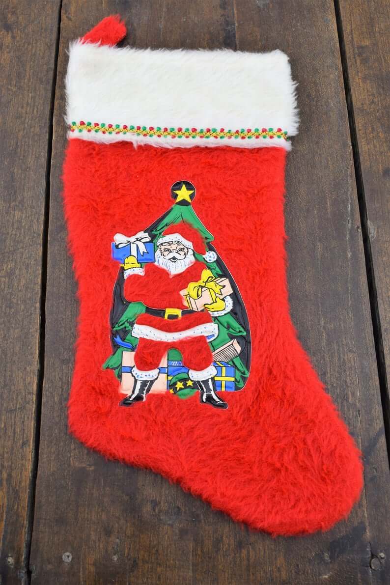 Bold Boom Christmas stocking