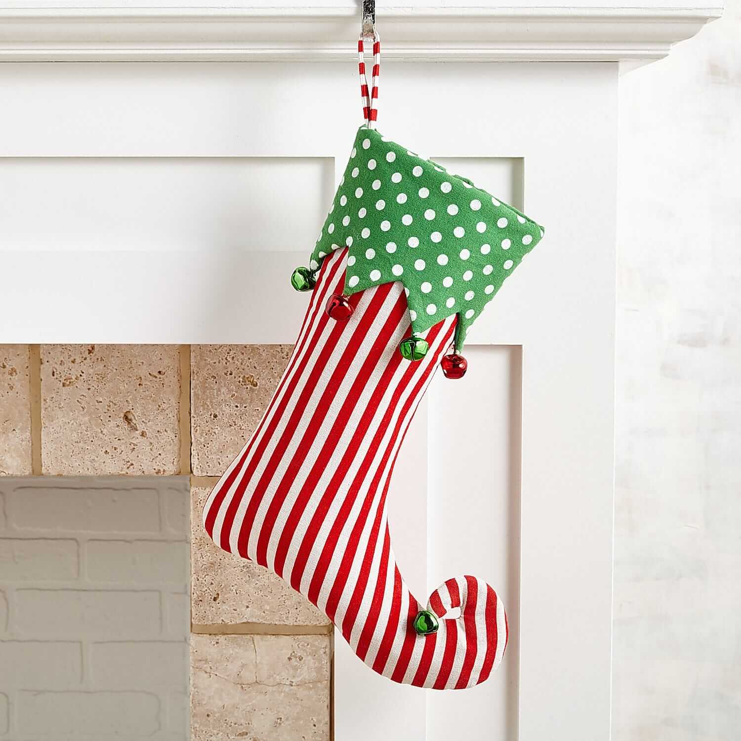  Elf Emboss Christmas stocking