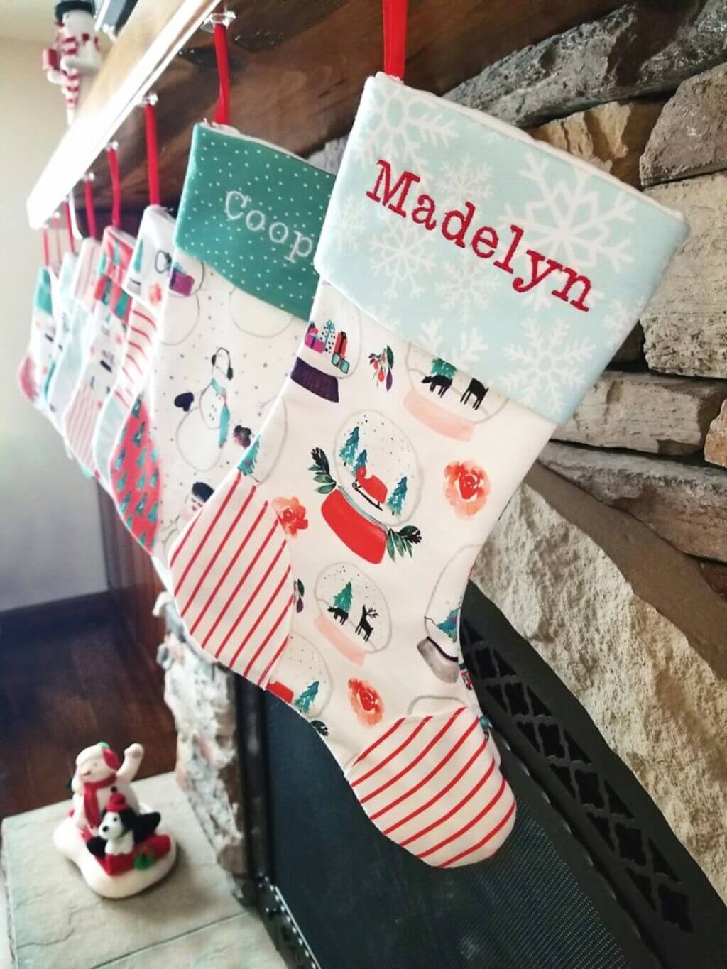 DIY Christmas stockings