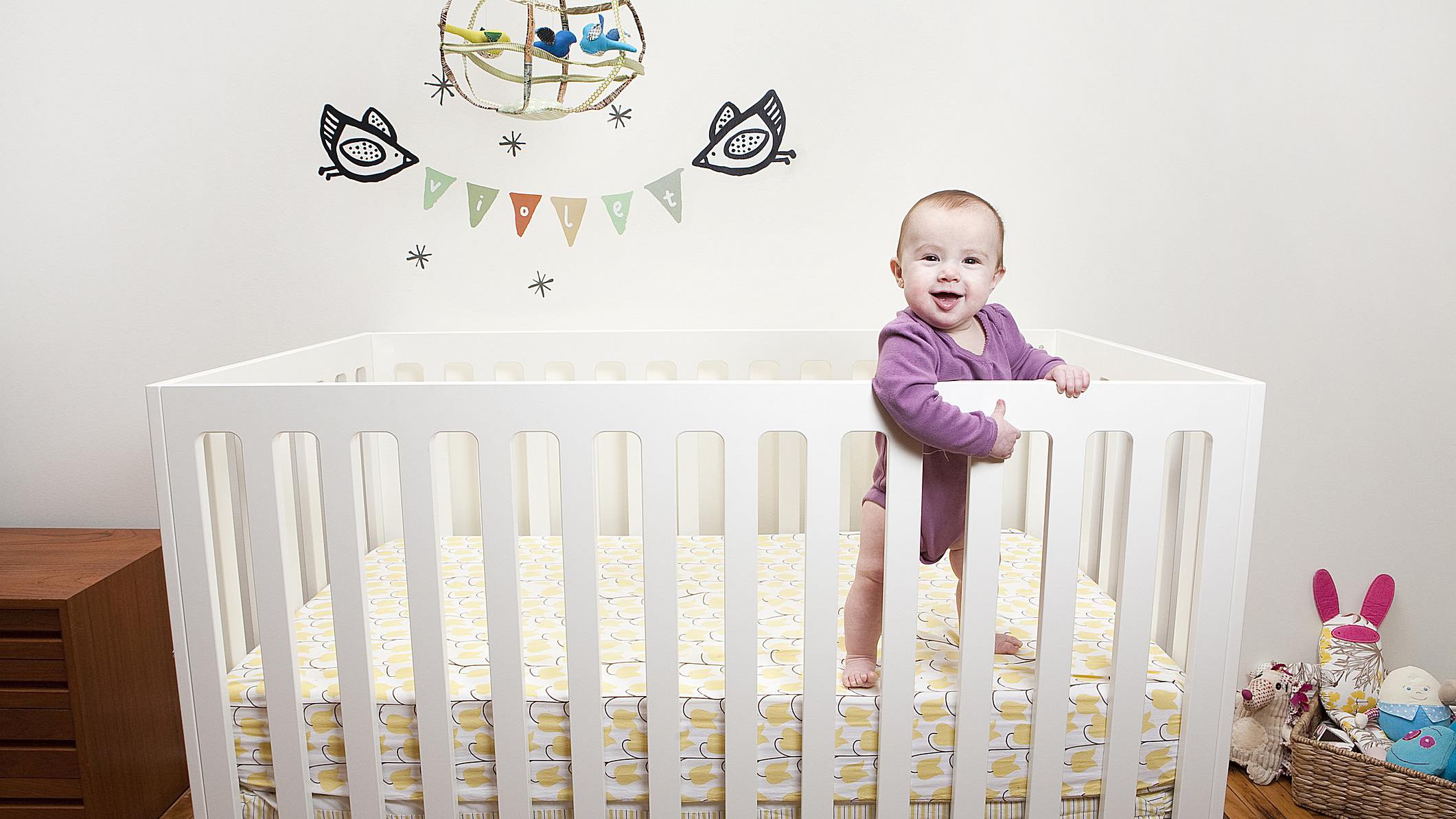 Save space with cribs