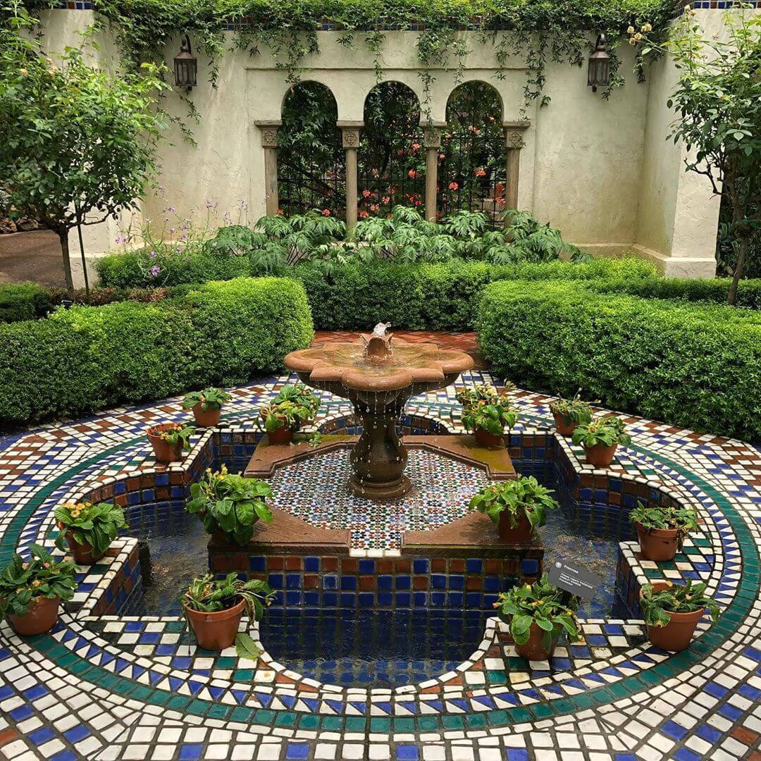 Moorish Garden Landscape Styles