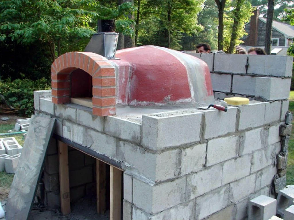 how to make an outdoor pizza oven