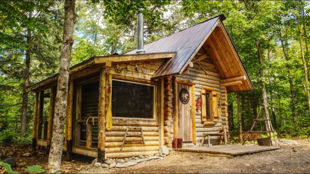 small hunting cabins