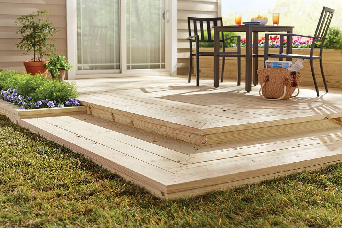 A Deck Or Patio