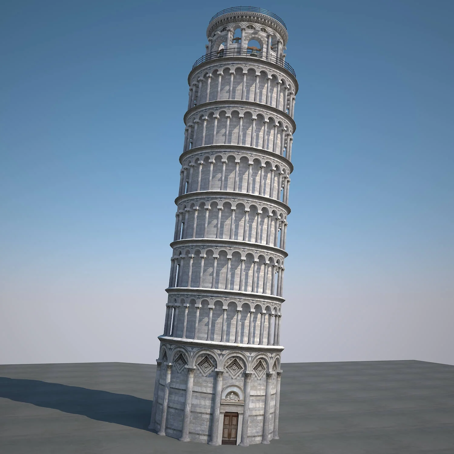  Leaning Tower of Pisa 3d models