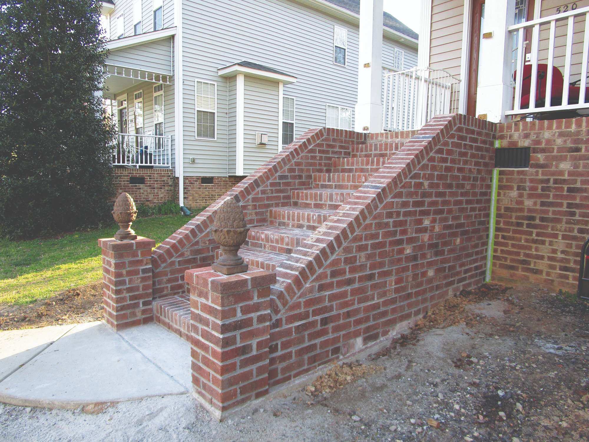  Brick Railings