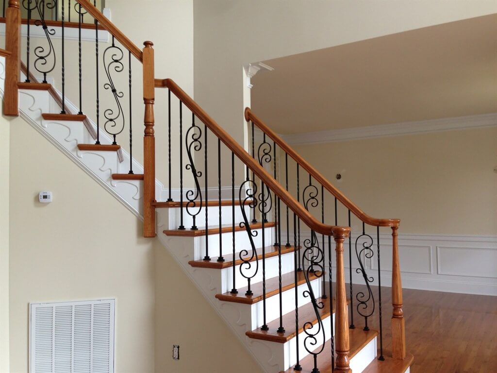 Wrought Iron Stair Railings