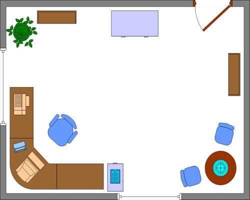 home office layout