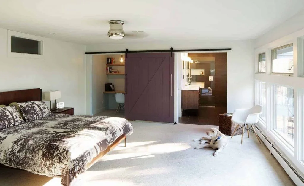 mid century modern bedroom