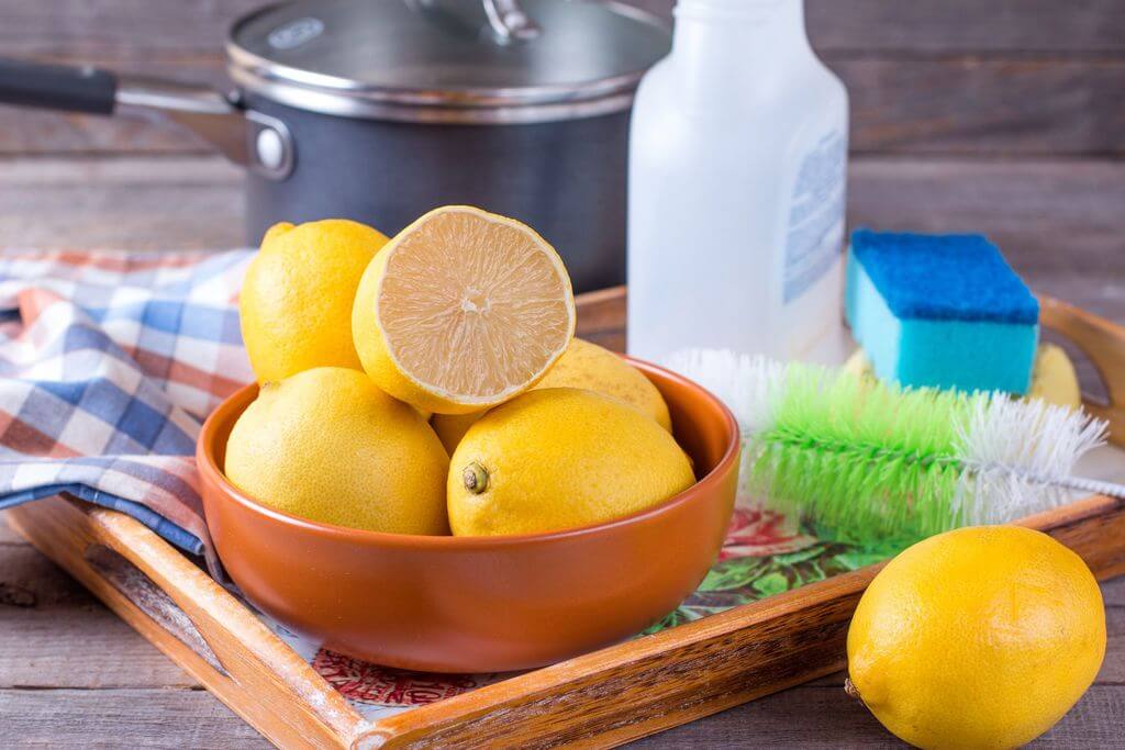 Try lemon and Baking Soda