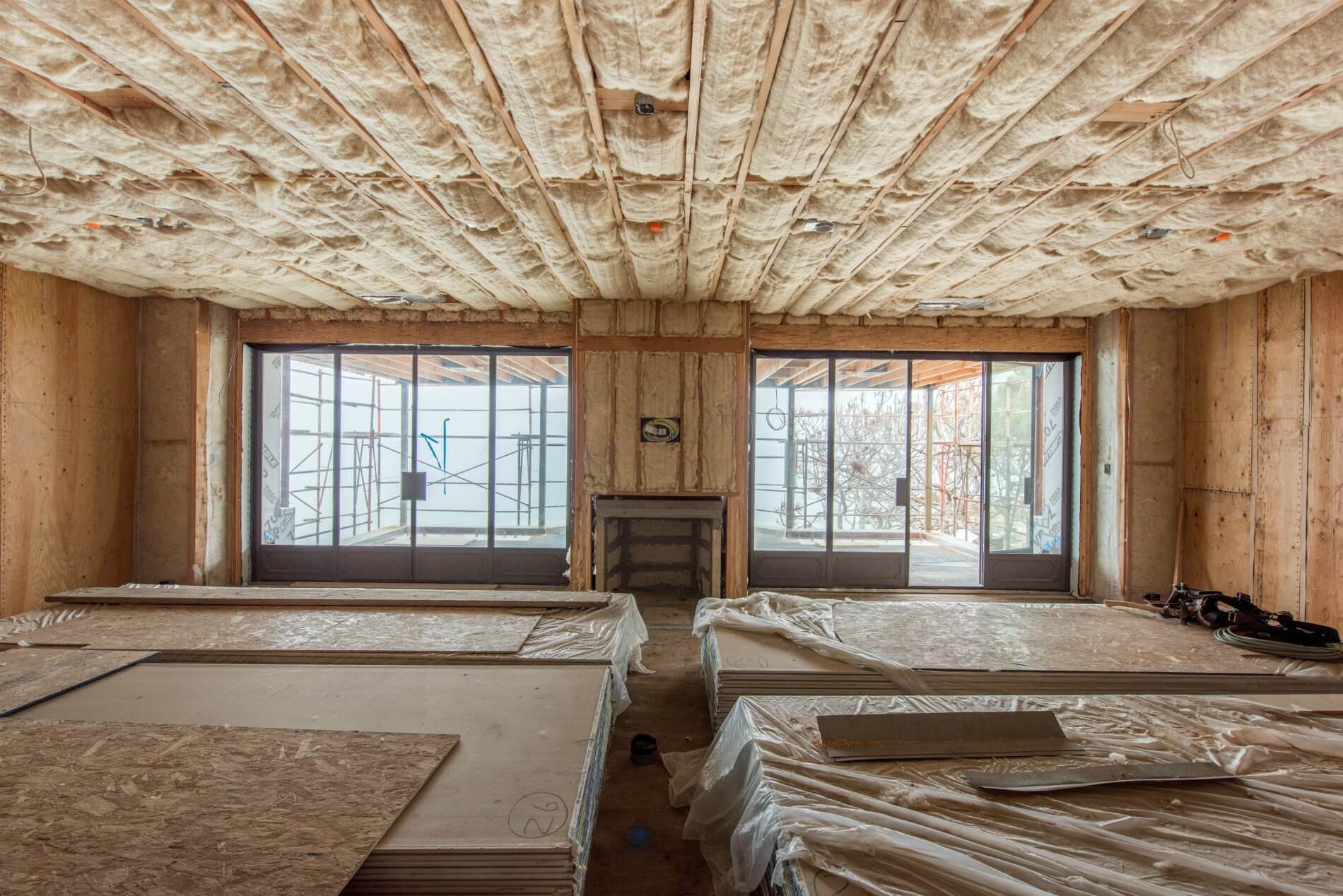 closer look of  Insulate In A Home