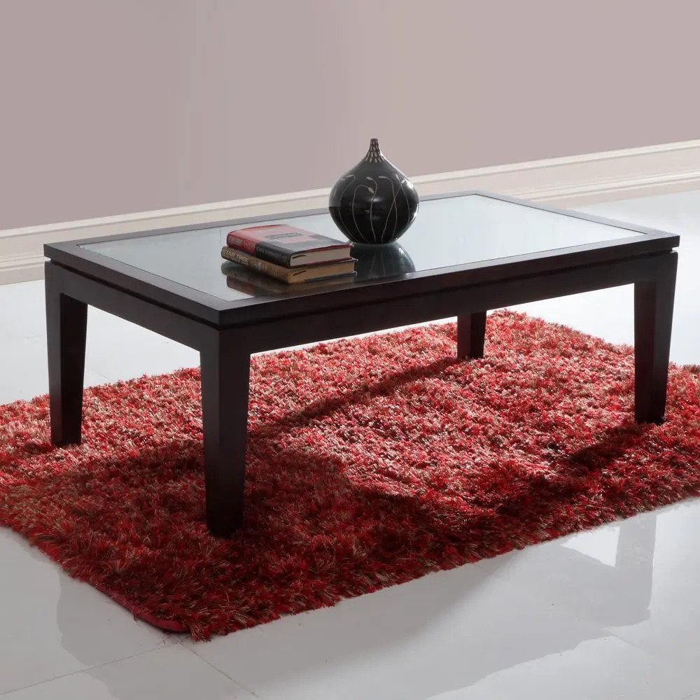 solid wood coffee table