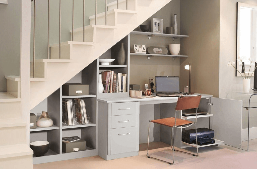 Utilize Space Under Your Stairs