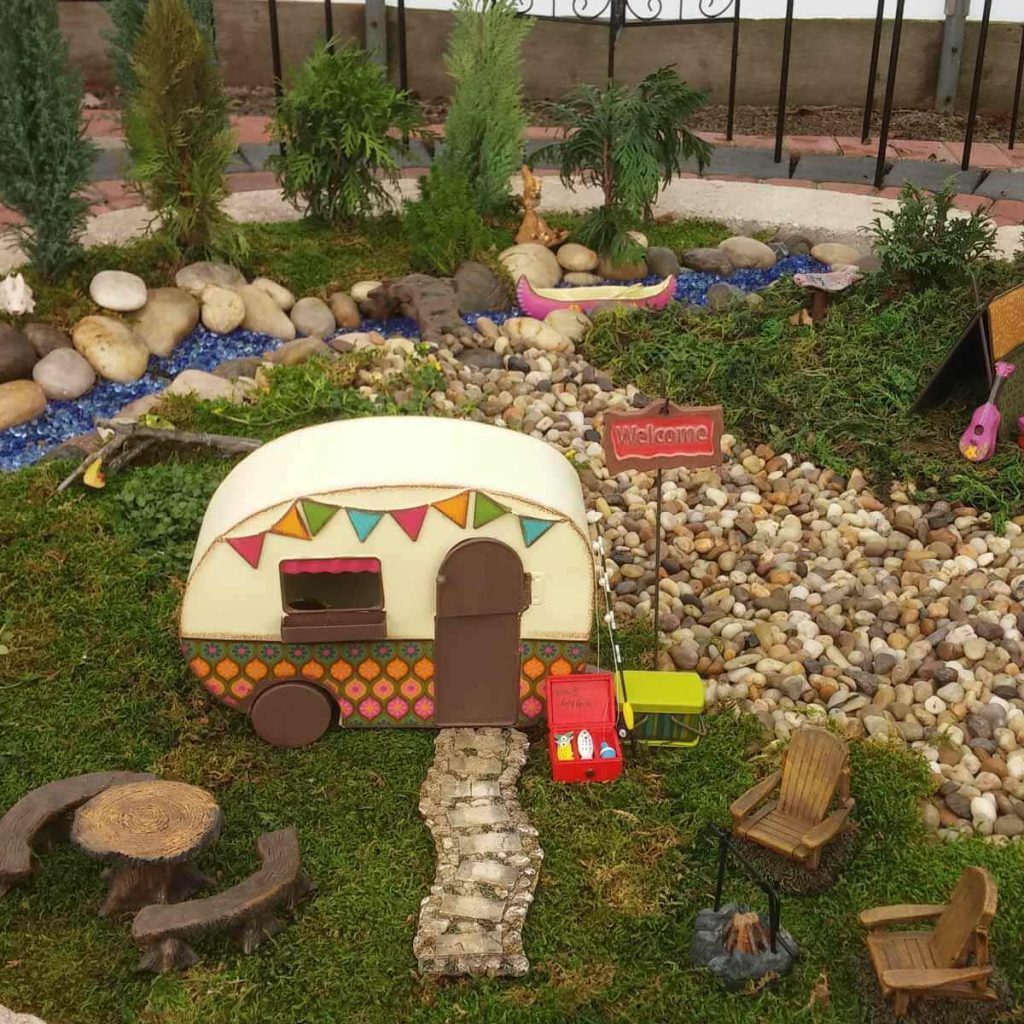 Campsite Fairy Garden