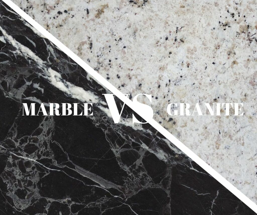 Marble versus granite
