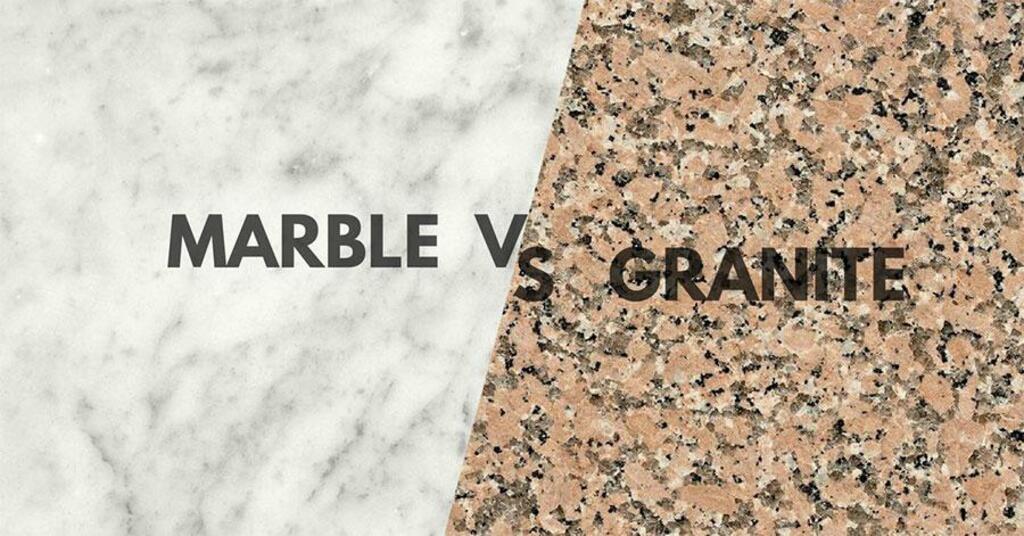 Marble versus granite
