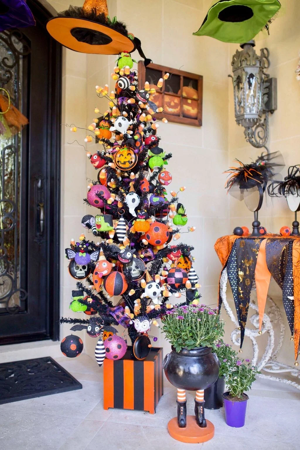 Whimsical Front Porch Tree