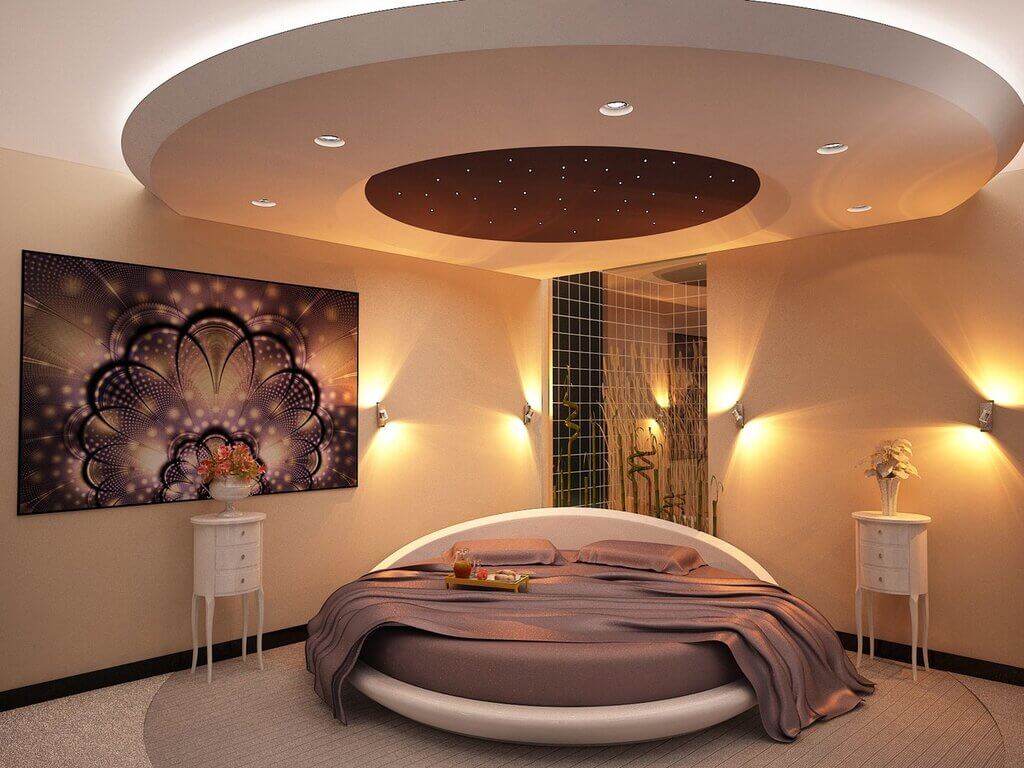 latest ceiling design for bedroom