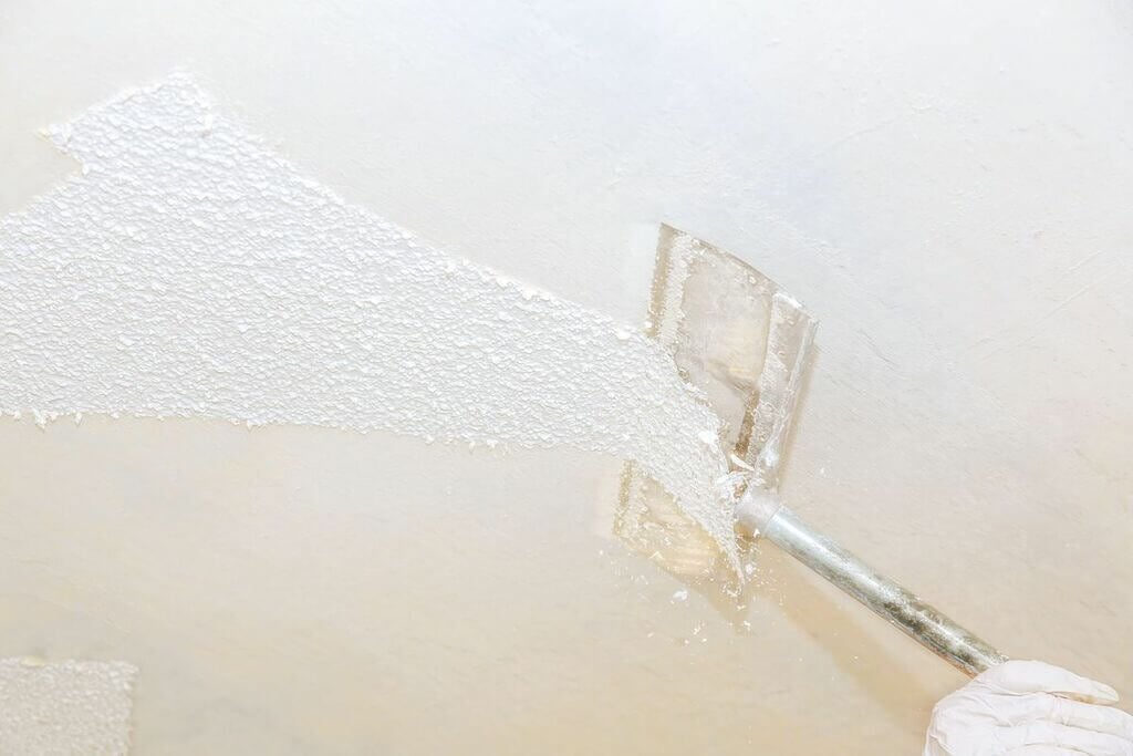 how to remove popcorn ceiling