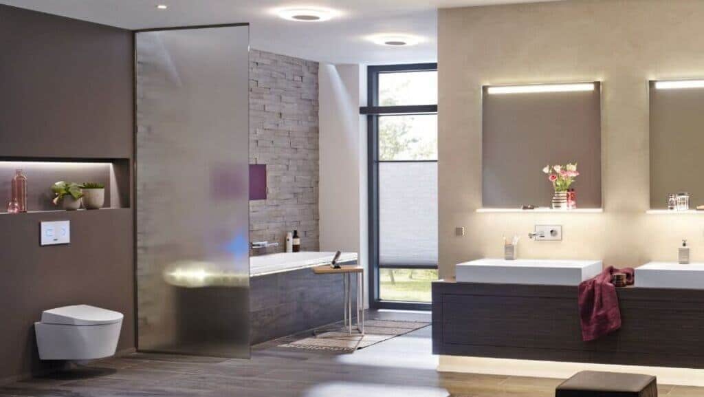 Lighting is Important in new bathroom design