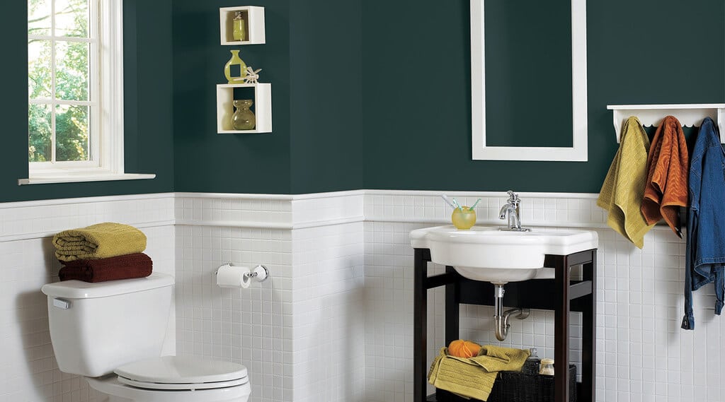Color is Key for new bathroom design