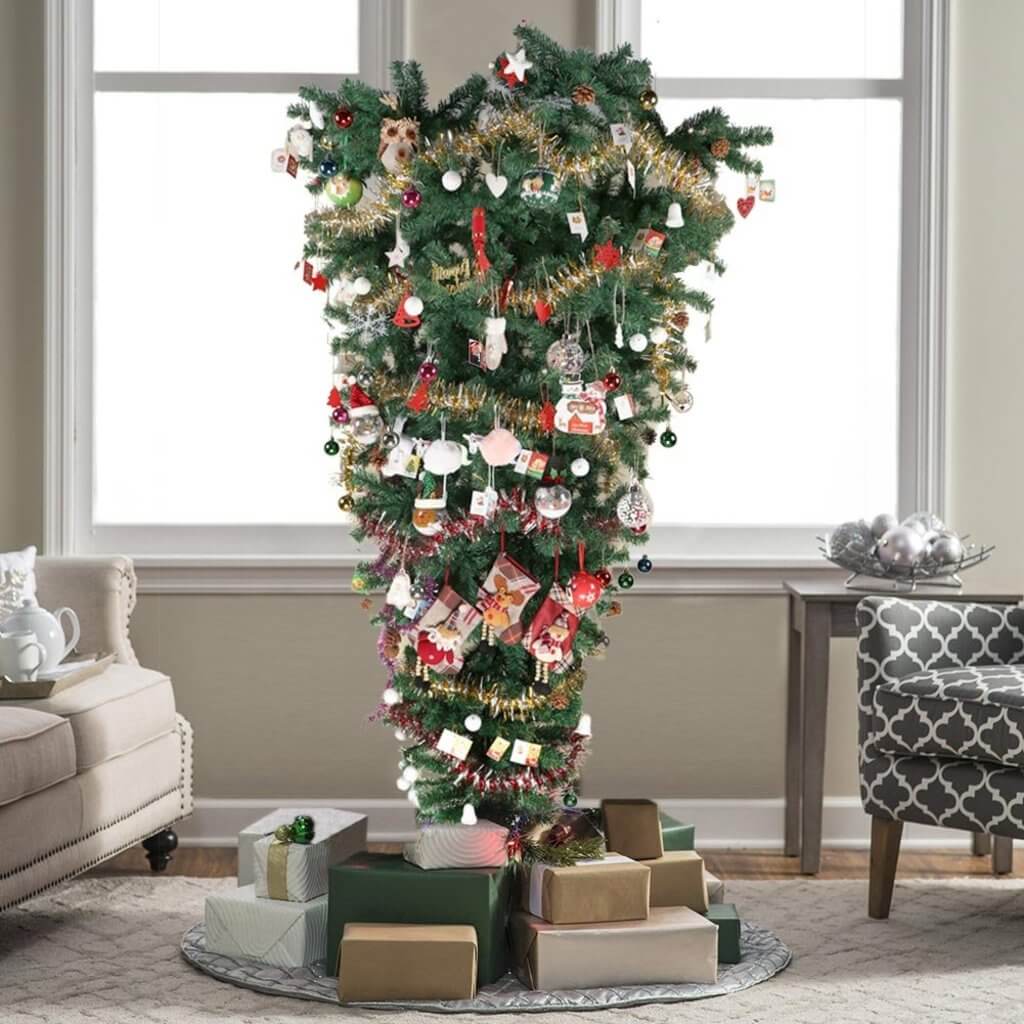 upside down christmas tree