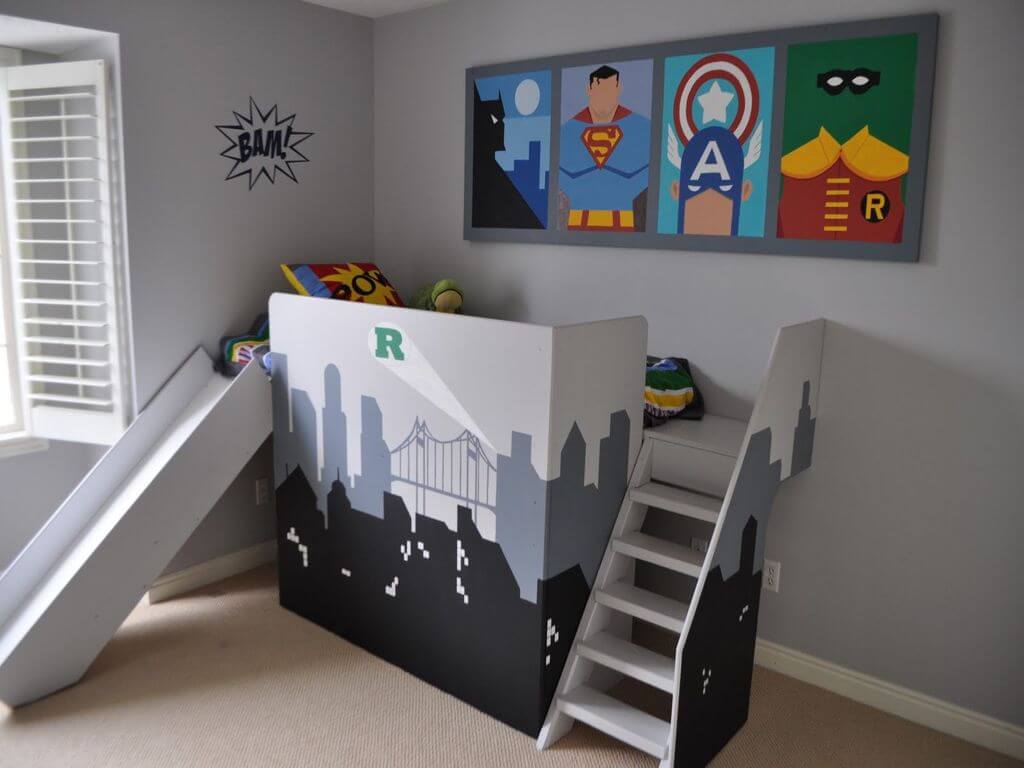 DIY SuperHero Bed