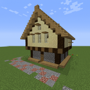 Minecraft Medieval House: Blueprints for Different Houses ...