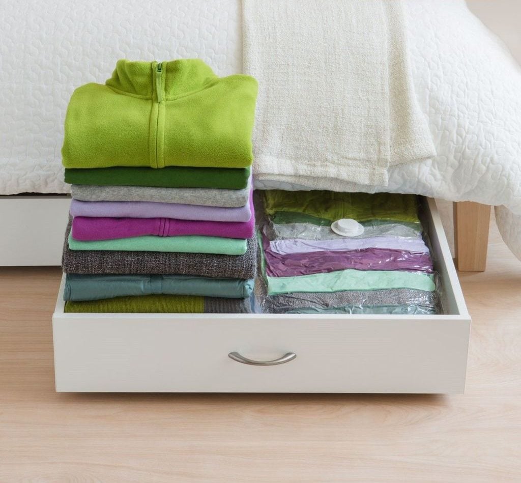 best under bed storage Go For Vacuum Storage Bags