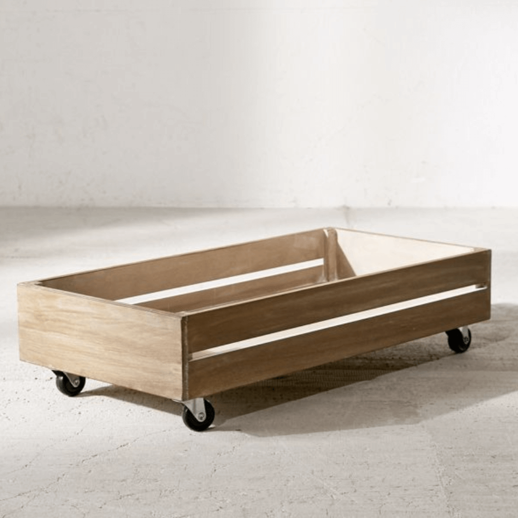 Sturdy Wood Storage Bins