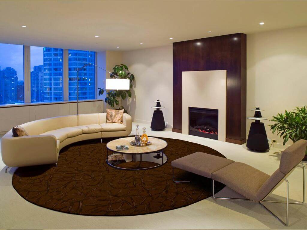 Area Rug in Living Space
