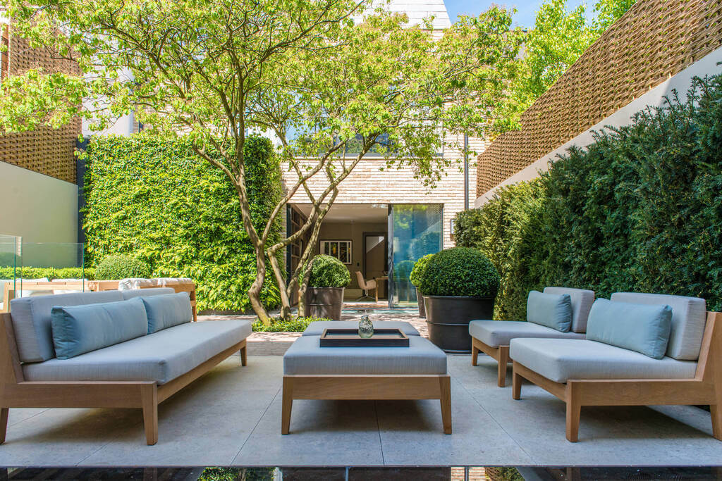 Stylish Bedford Yard Design contemporary garden