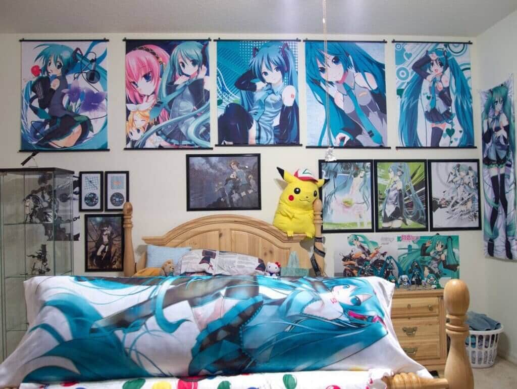 anime bedroom ideas