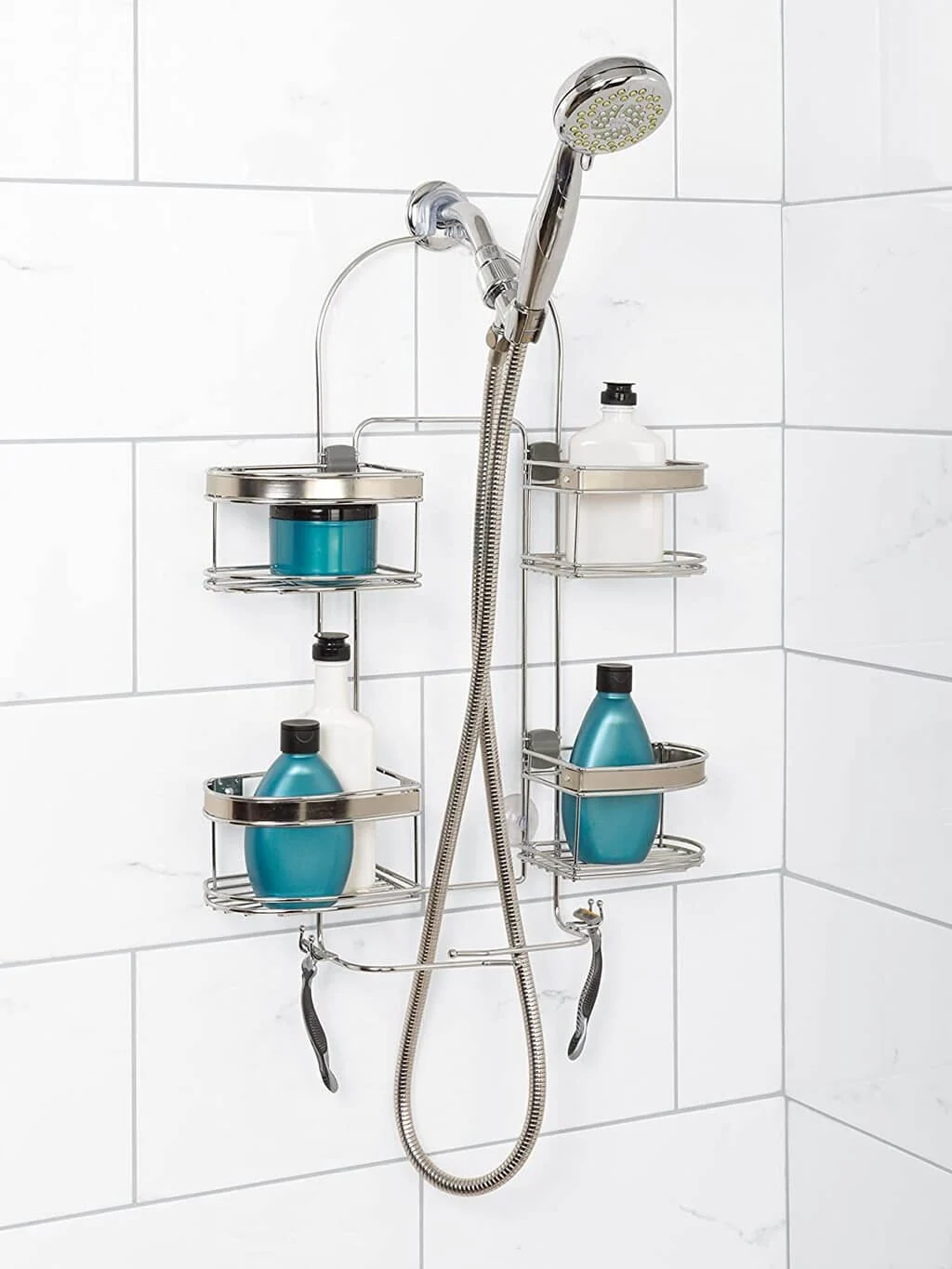 hanging shower caddy