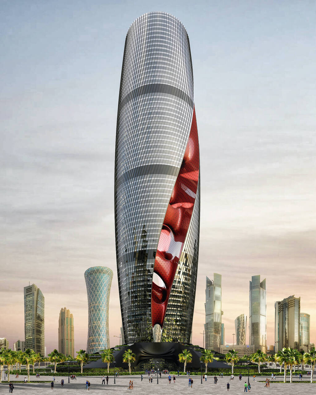 cytokinesis tower in doha by hayri atak architectural design studio