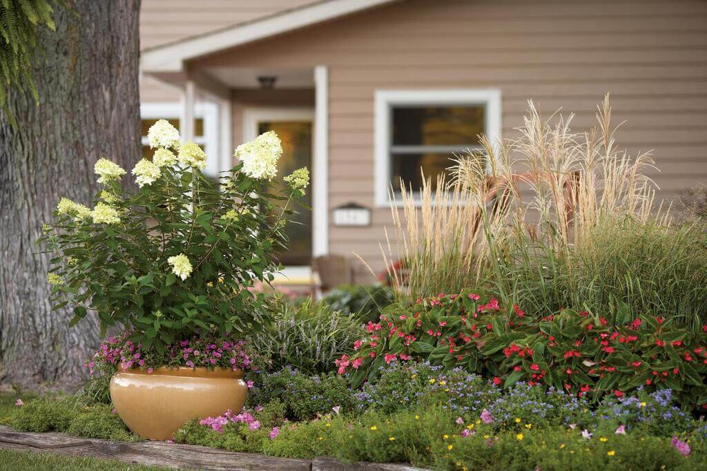 flower beds