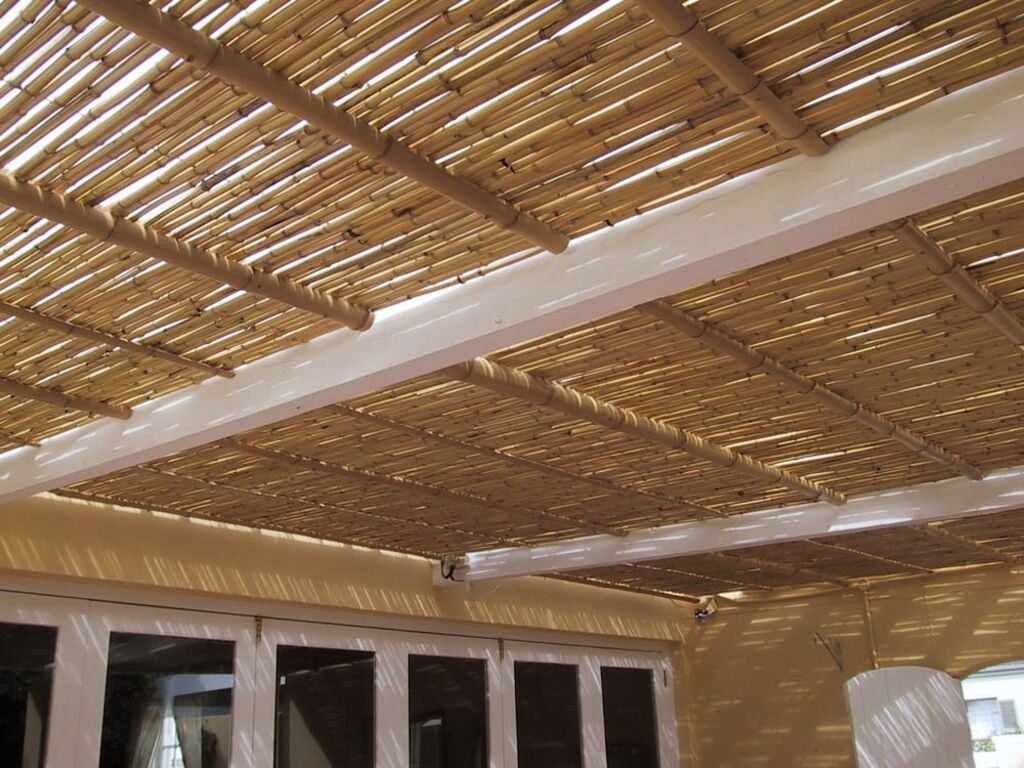 Bamboo Porch Ceiling Ideas