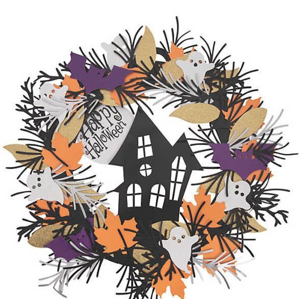 DIY Halloween Wreath Craft Kit  