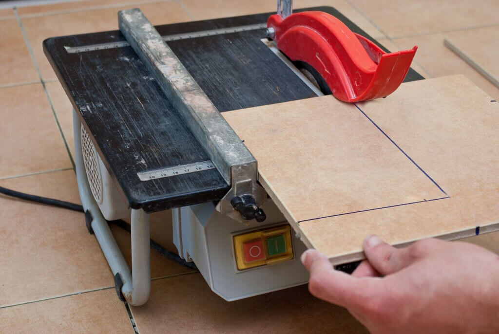 why use a wet tile saw