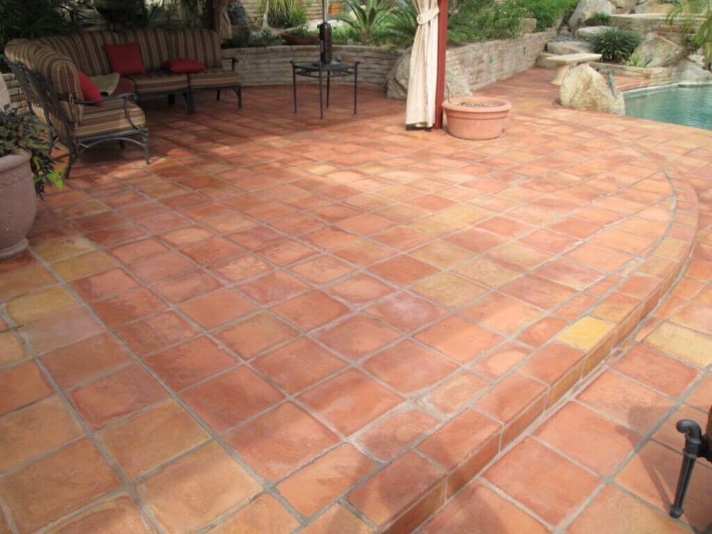 Tucson Saltillo  cheap patio paver ideas