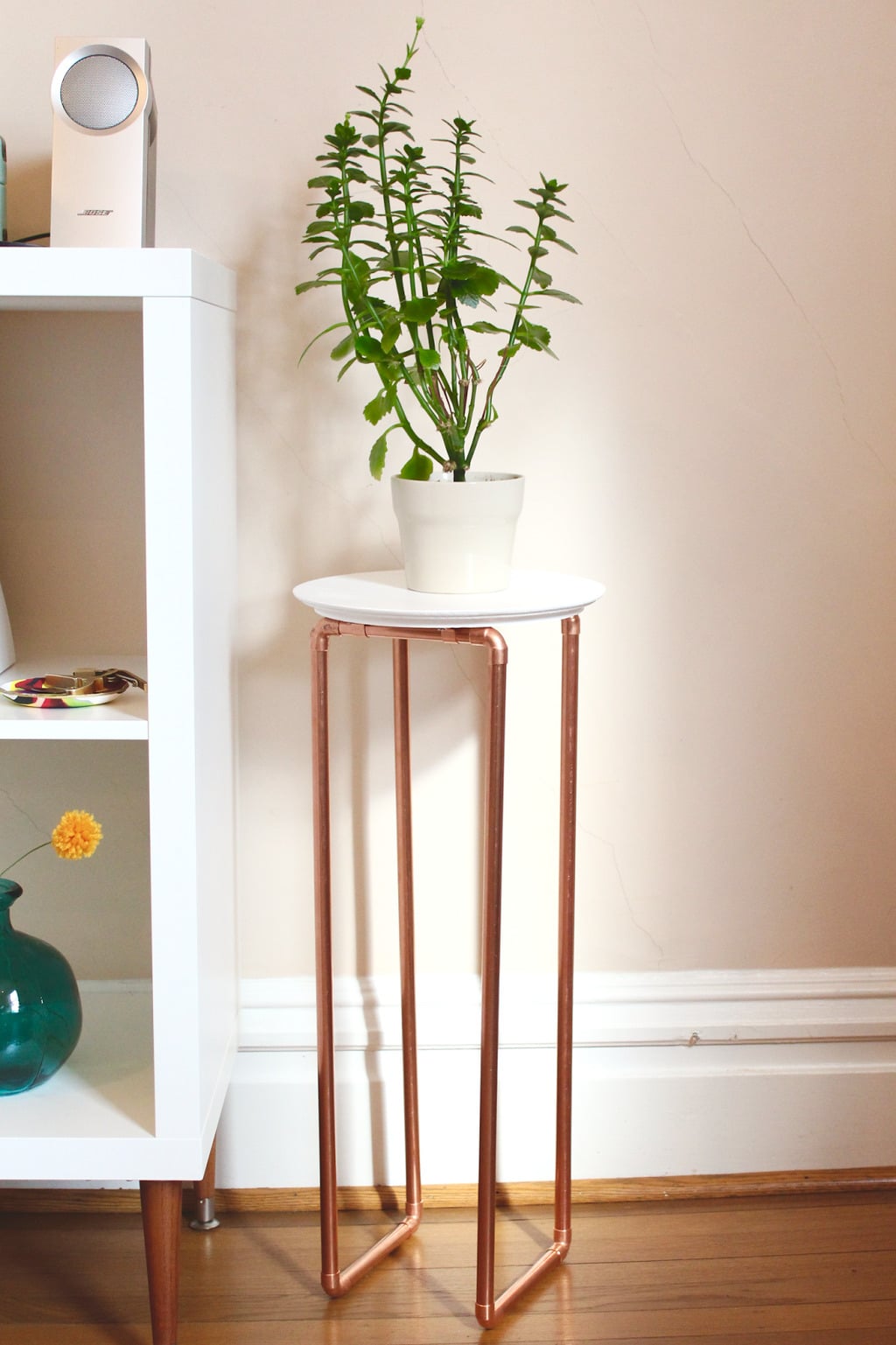 Copper Plant Stands