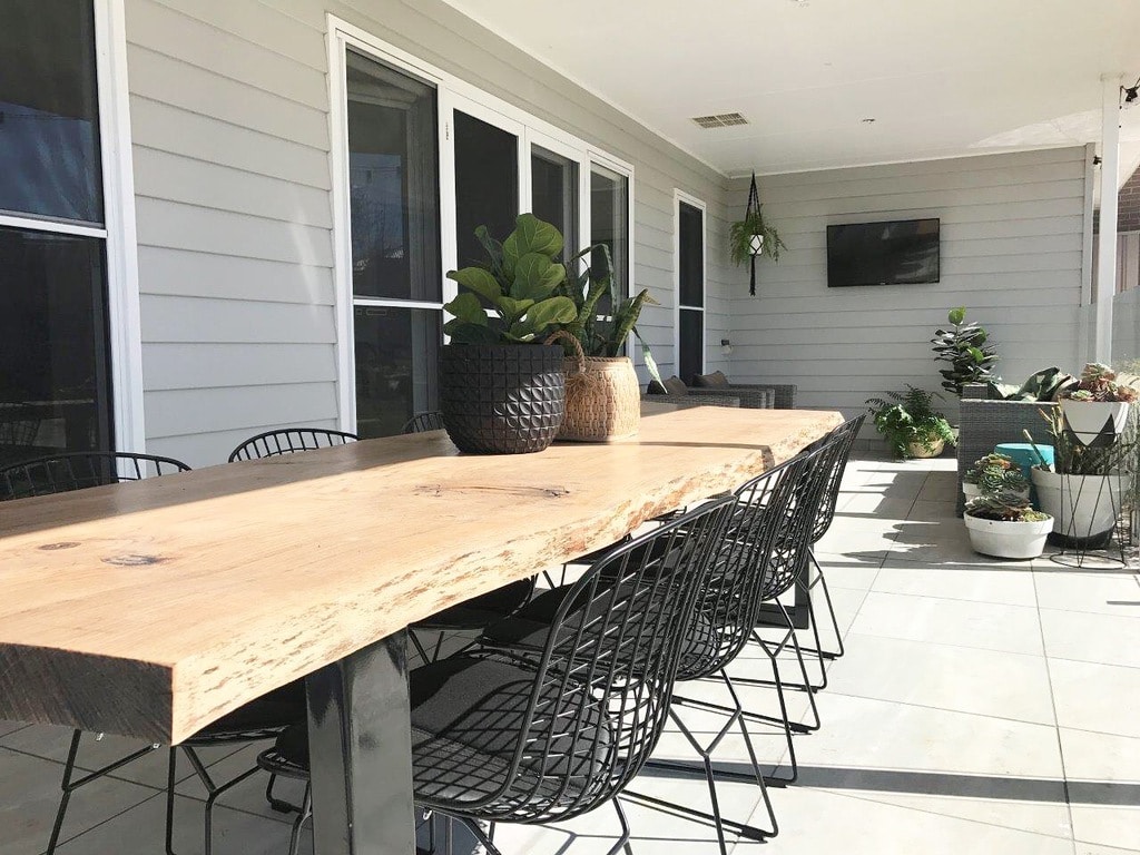 live edge table