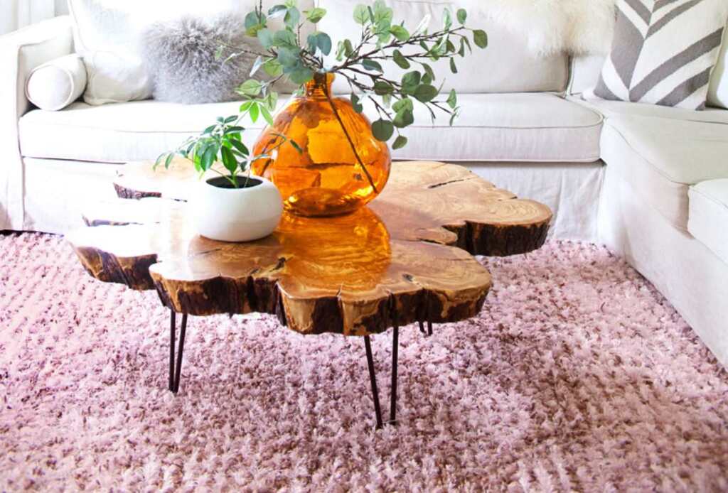 Tree Slice Coffee Table