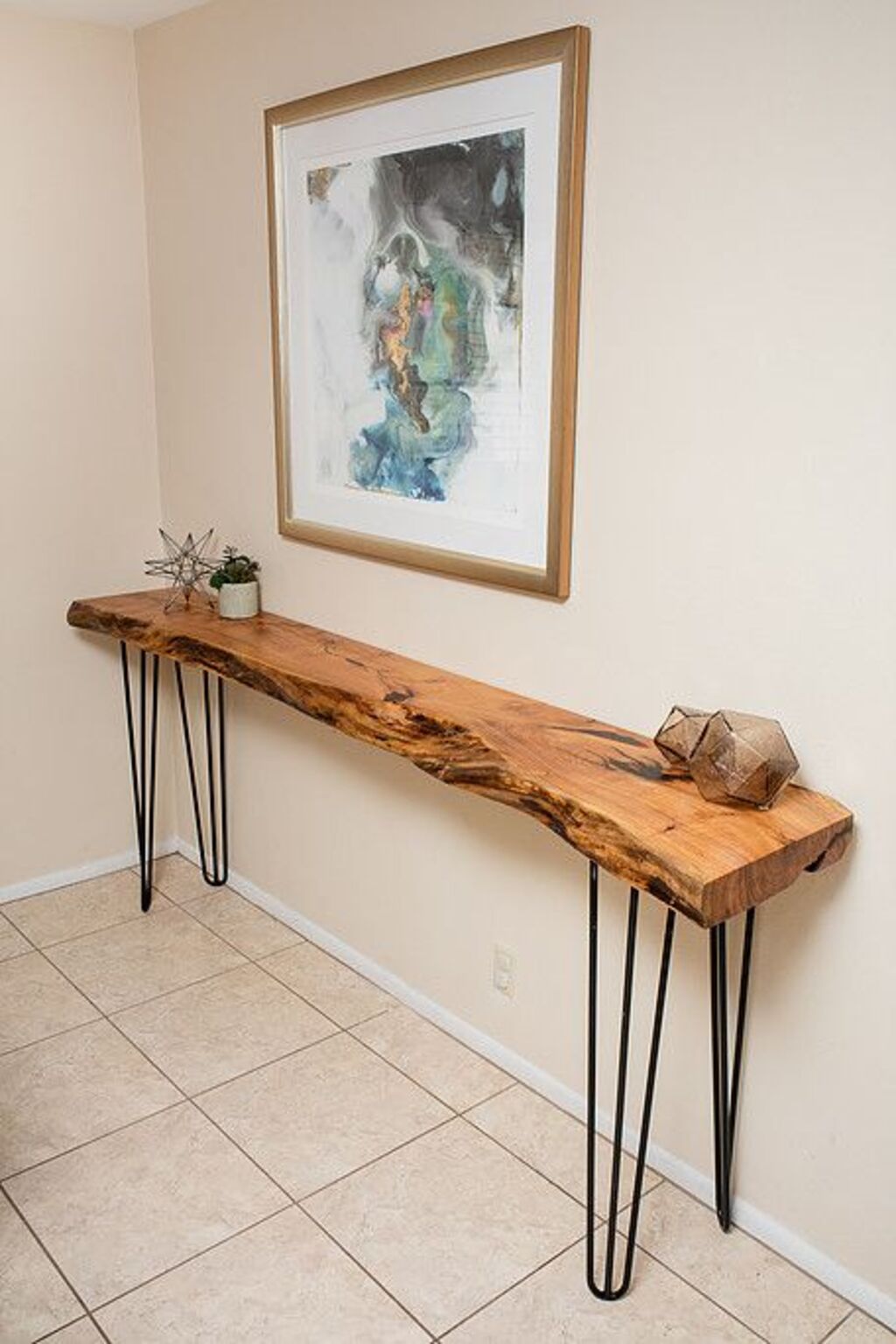 Hairpin Leg Live Edge Tables