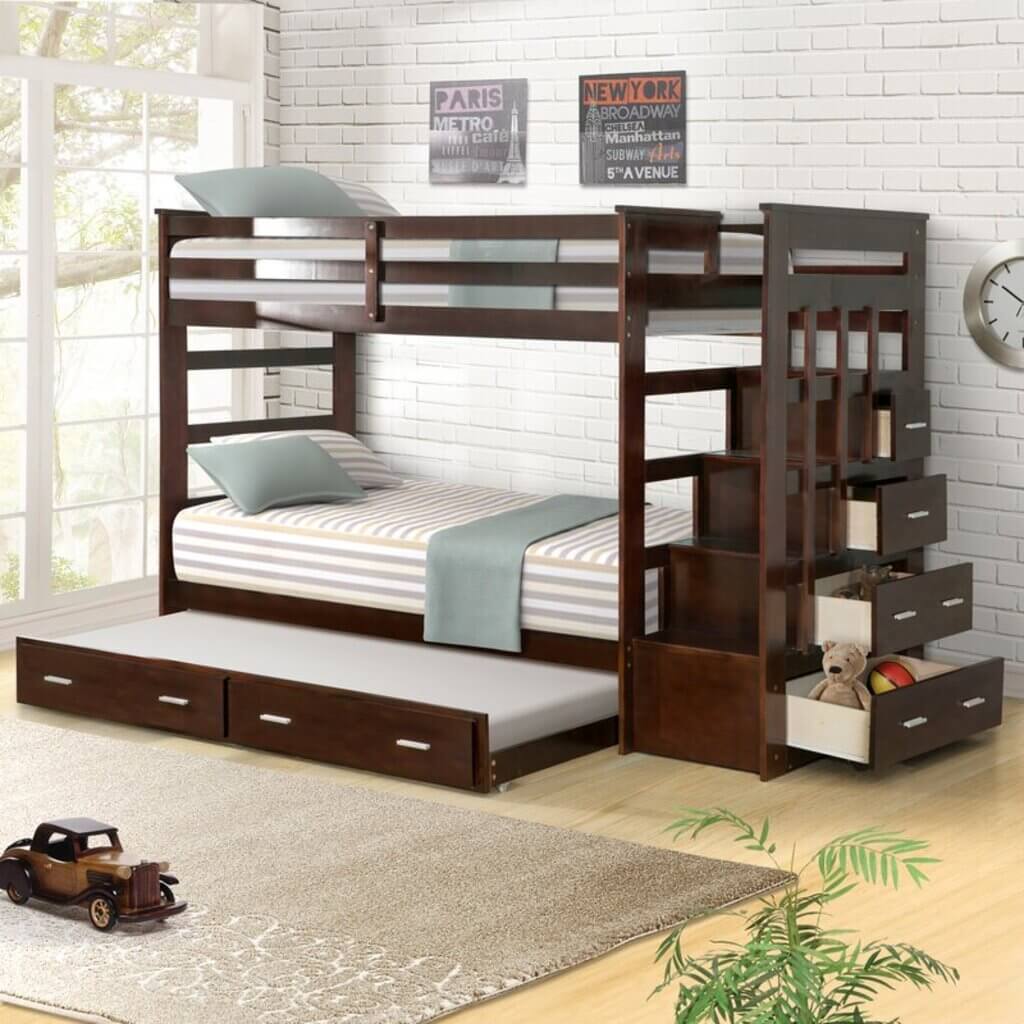 Twin Over Twin Bunk Bed