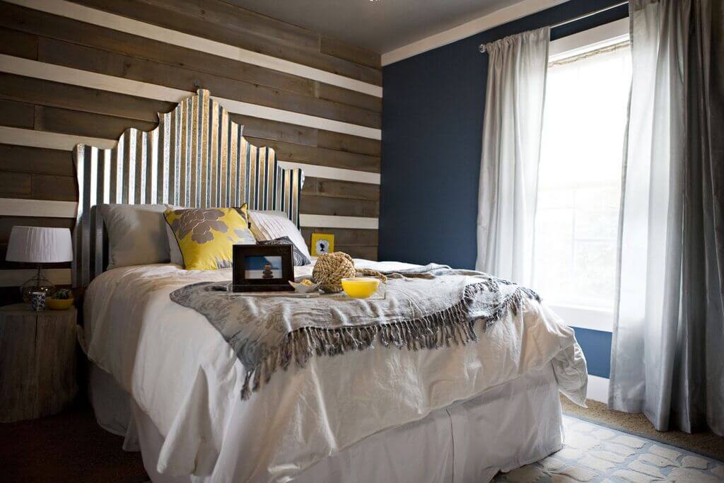 Create Your Own Headboard in Interior Decor Ideas