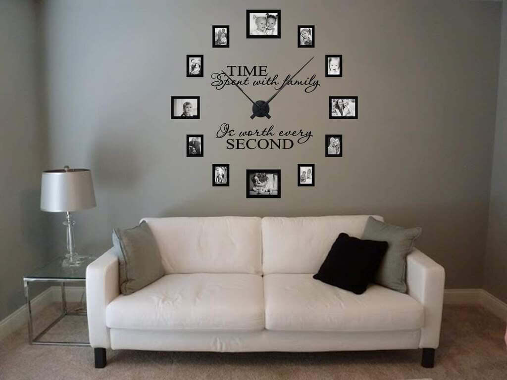 Customized Clocks for Wall Decorating Ideas