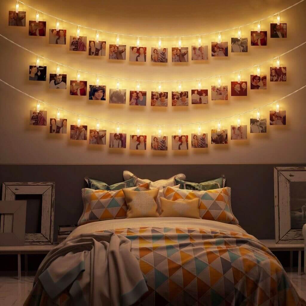 Photo Display Aesthetic Room Design